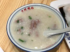 窝蛋牛肉粥-荔银肠粉·非遗手藝(夫子庙店)