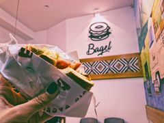 培根牛油果贝果明治-BIG BAGEL(永康路店)
