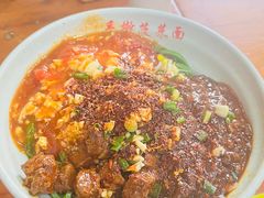 四合一菠菜手擀面-手擀菠菜面(西康路店)