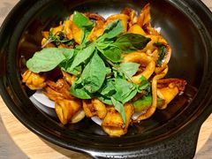 九层塔酱爆东山小管-四道菜·福建菜馆(新街口金鹰店)