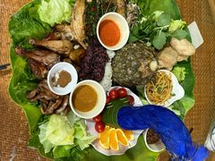 -沐毫傣泐云南菜孔雀宴•手抓饭傣味烧烤(曼听公园店)