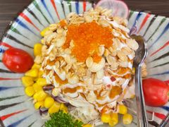 温泉蛋爆浆土豆泥-仙隐小鹿中华料理(南宁万象城店)