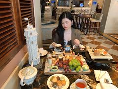 -深圳威尼斯英迪格酒店-邻芙花廊下午茶·NINFA GALLERY·蛋糕·咖啡