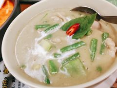 中部绿咖喱鸡肉-帕蓝·暹罗料理(曲阳店)