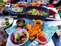 薯格暑角薯条拼盘-疯克大象美式烤肉餐厅