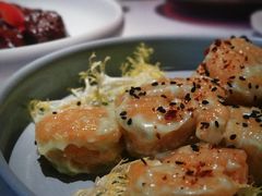 芥味芝麻虾球-玫瑰厅上海菜(兴国路店)