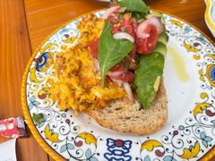 辣香肠鸡蛋吐司-Alimentari早午餐(安福路店)