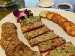 干煎酿三宝-轩记海鲜餐厅·四十五年老字号·经典粤菜(西区彩虹店)