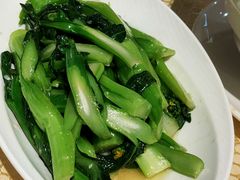 蒜蓉炒菜心-巴扎美食·新疆菜·西域歌舞表演餐厅(新疆大厦店)