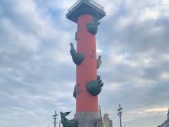 -瓦西里岛古港口灯塔