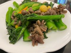 菜心炒鸡杂-文记壹心鸡(宝华路店)