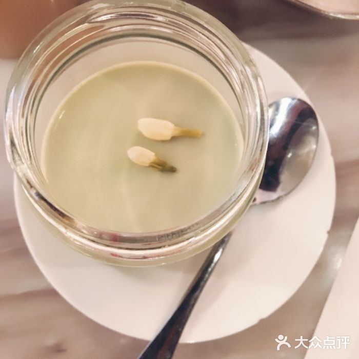 茉莉绿茶冻