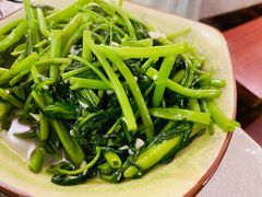 炒空心菜-洪齐林老镇