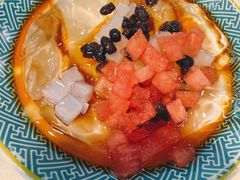 水果红糖冰粉-小城外婆肴私房菜.十年品牌(上地店)