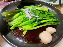 白灼菜心-绿茶餐厅(西单老佛爷店)