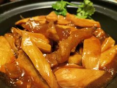虾籽蹄筋焖茭白-竹里馆·淮扬菜·功夫茶(老门东店)