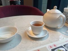 餐具摆设-上海宝华喜来登酒店·采悦轩中餐厅