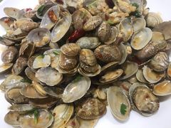 辣炒花蛤-四海鲜渔家菜(黄金海岸店)