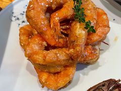 蜜汁酥皮虾-四季民福烤鸭店(前门廊房二条店)