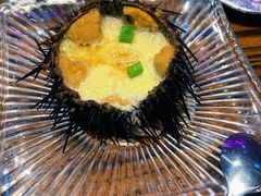 海胆蒸蛋-蚝堡海鲜·威海菜·海肠捞饭·烧烤·亚洲吃蚝公司(幸福门店)