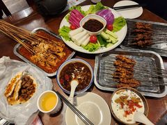 -老兰家传统烧烤炒菜泡馍(小南门店)