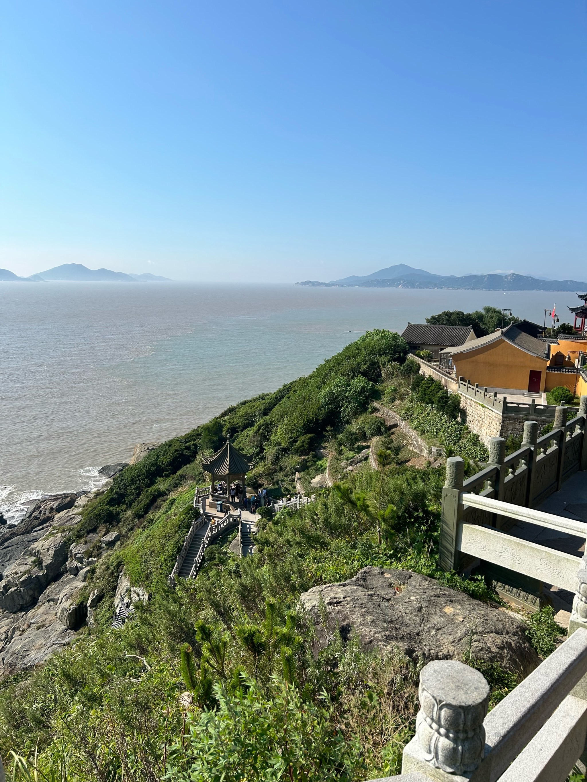 舟山普陀山,洛迦山风景照