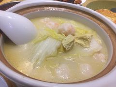 白菜虾滑汤-原味斋烤鸭店(铁百店)
