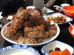 -七的湖·晚芳亭·阳澄湖农家菜·大闸蟹(莲花岛店)