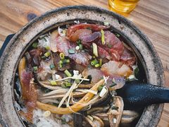 黄鳝拼腊味饭-文记煲仔饭