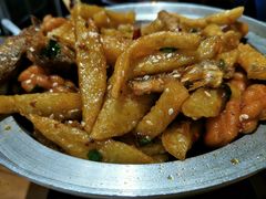 -东来菜馆•手抓海鲜家常菜•海鲜锅贴(鸽子窝店)