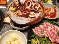 -草家酱蟹炭火烤肉店(珲春南路一店)