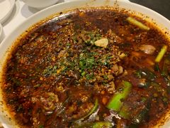 香辣水煮牛肉-眉州东坡(春秀路店)