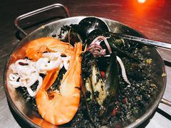 金牌海鲜饭（小份）墨鱼汁-囧吉香生蚝牛排馆(湖北路店)