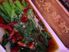 白灼广东菜心-96农蝎虾(江桥老街店)
