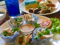 -蝶豆花蓝面条