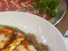 -明洞阿姨·韩式酱蟹烤肉·创意料理(三元桥店)