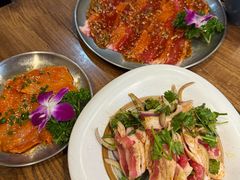 -明洞阿姨·韩式酱蟹烤肉·创意料理(三元桥店)