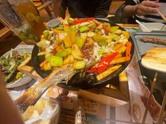 爆香清江鱼-木屋烧烤(西南角店)