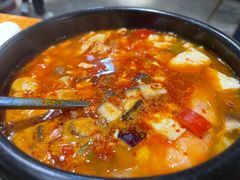 嫩豆腐汤-原始泥炉烤肉(总店)