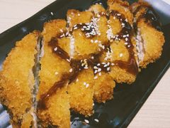 炸猪排-汤去三面