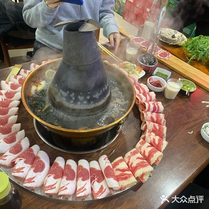 周嵘铜火锅图片