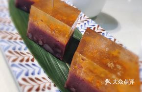 Red Bean Osmanthus Cake
