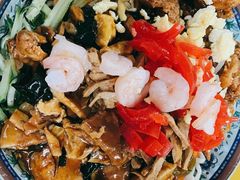 虾仁喜面-大姨捞面(新安花园店)