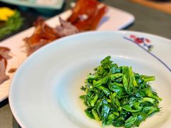 清炒豌豆尖儿-晟永興烤鸭店(五道口店)