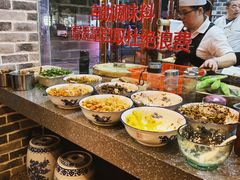 自助调料区-羅秋明手工粉面