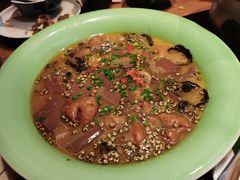 麻辣鸭血肥肠-绿茶餐厅(南昌王府井店)