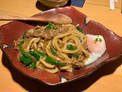 葱爆牛肉乌冬面-本逸·割烹料理(湖墅店)