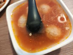 番茄丸子汤-老家猪肝面(石油路店)
