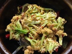 干锅有机花菜-南拳十三姨·潮汕砂锅粥(世纪金源店)