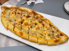 库什巴舍尔牛肉粒皮塔-伊斯坦布尔土耳其清真咖啡餐厅